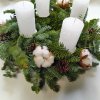 Adventní věnec - sada "nazdob si sám" (DIY) - svíčky stejné velikosti