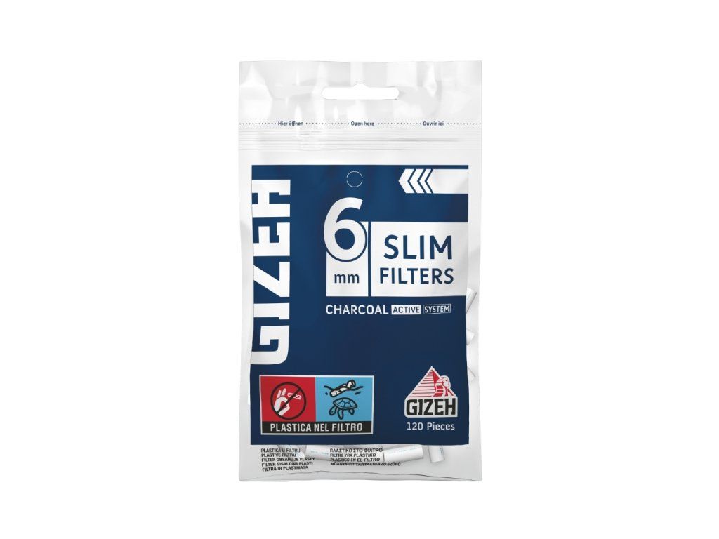 Filter GIZEH 120 Slim uhlíkový