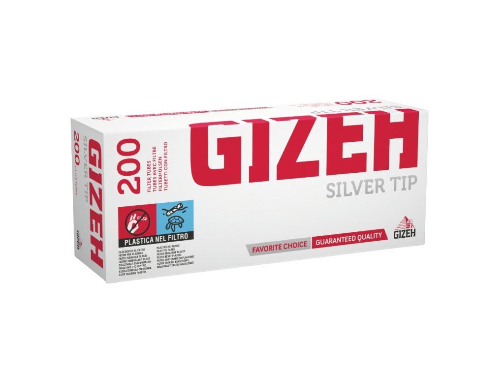Cig. dutinky GIZEH 200 paper filter