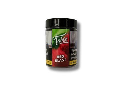 Tabak do VF TABOO Red Blast 50g "H" TT (mäta a malina)