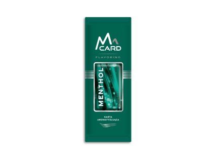 Aromatická karta Mentol Strong