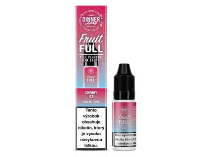 Plniaca fľaštička DINNER LADY Fruit FULL 10ml CHERRY ICE  20mg/ml ITV "A"