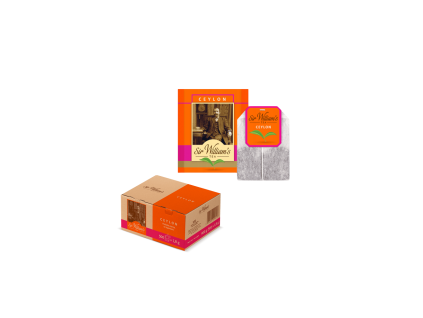 SIR WILLIAM'S TEA CEYLON, čierny čaj (1,8g)