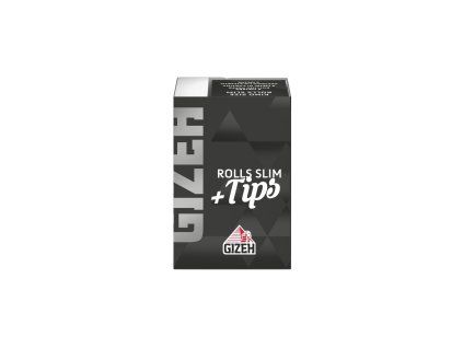 Cig. papieriky GIZEH BLACK Rolls Slim + Tips