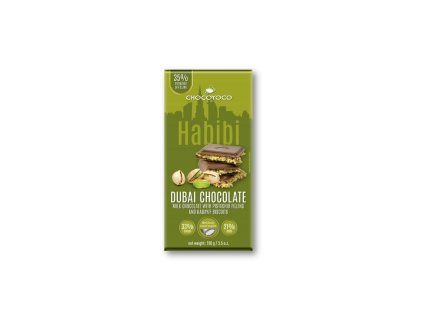 Dubajská mliečna čokoláda Habibi 100g