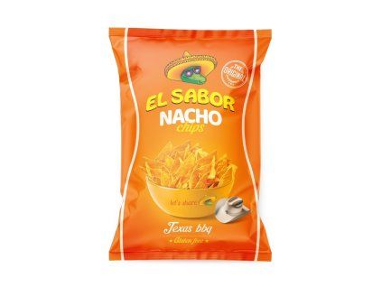 EL Sabor Nacho Chips BBQ 100g