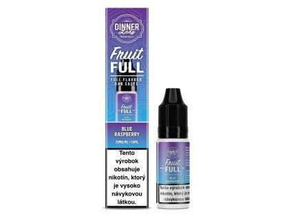 Plniaca fľaštička DINNER LADY Fruit FULL 10ml  BLUE RASPBERRY 20mg/ml ITV "A"