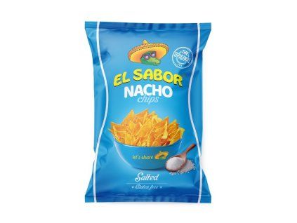 EL Sabor Nacho Chips Salted 100g
