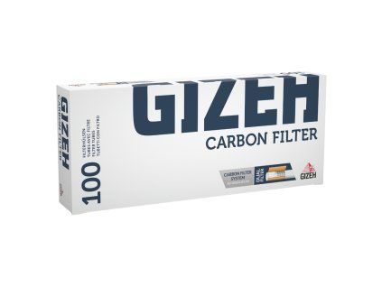 Cig. dutinky GIZEH 100 uhlíkové