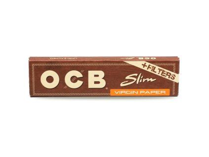 Cig. papieriky OCB Slim + Filter Virgin