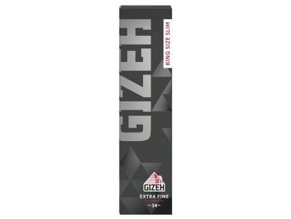 Cig. papieriky GIZEH BLACK King Size Slim Extra Fine 34
