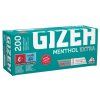 Cig. dutinky GIZEH 200 mentol Extra Long