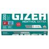 Cig. dutinky GIZEH 200 mentol Extra Long