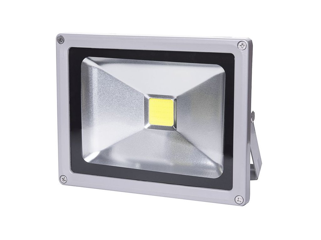 Šedý LED reflektor 20W 12/24V | LED Solution.cz