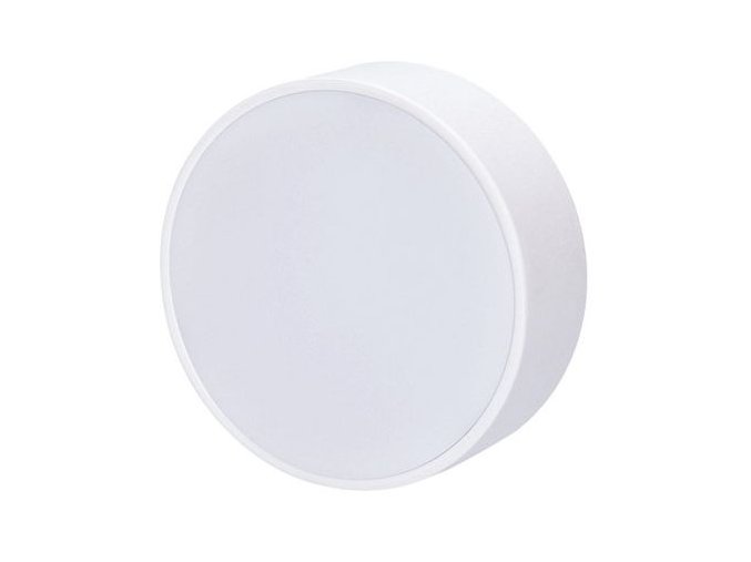 124360 bily prisazeny led panel s tenkym rameckem kulaty 225mm 36w