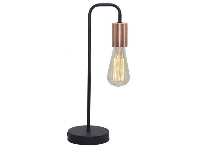 cerna stolni lampa herpe pro zarovku 1x e27 obr1