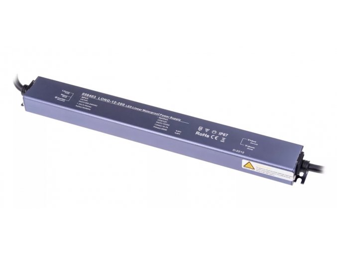 LED zdroj (trafo) LONG 12V 200W IP67