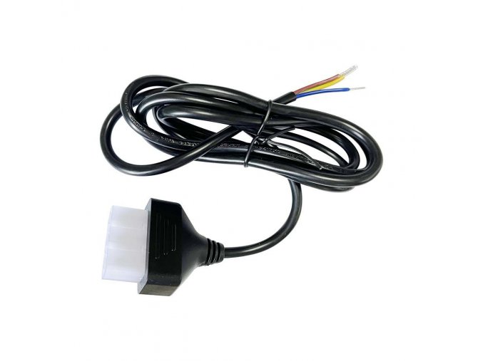 Černý napájecí kabel pro LED lineární svítidla 1,5m