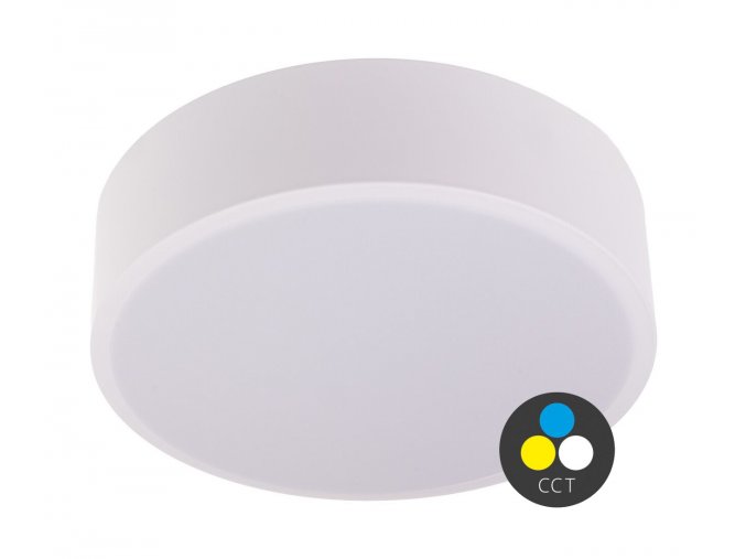 Bílé LED stropní svítidlo kulaté 400mm 36W CCT