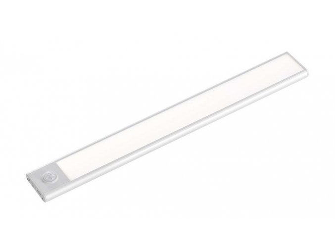 Stříbrné nábytkové LED svítidlo 30cm 1,5W s pohybovým čidlem