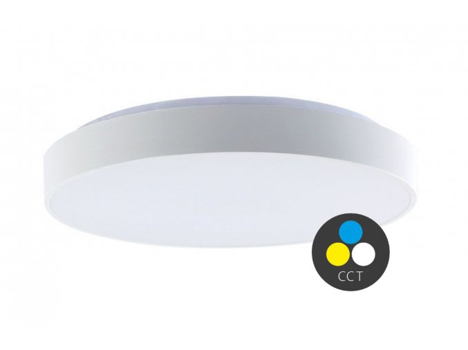 Bílé LED stropní svítidlo kulaté 495mm 30/60W CCT s DO
