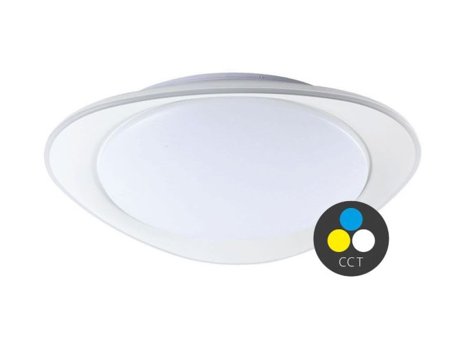 Bílé LED stropní svítidlo kulaté 450mm 20/40W CCT s DO