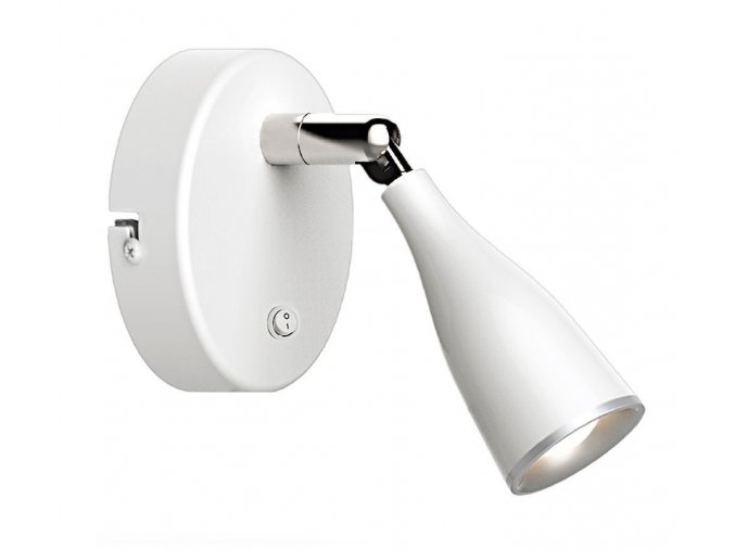 Bílé LED bodové svítidlo 4,5W s vypínačem