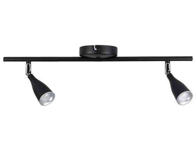 Černé LED bodové svítidlo 9W