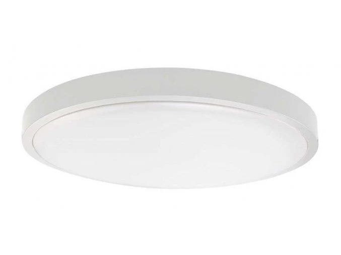 Bílé přisazené LED svítidlo Plano kulaté 350mm 36W IP44 Premium