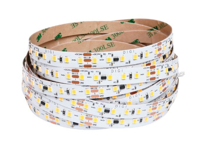 Digitální LED pásek 21W/m 24V bez krytí IP20