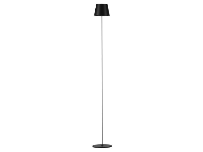 Černá LED stojací nabíjecí lampa 500-1300mm 4W IP54