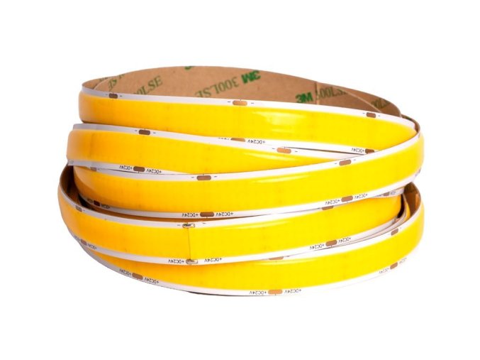 COB LED pásek 25W/m 24V bez krytí IP20