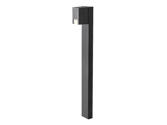 Černá zahradní lampa Cernon pro žárovku GU10 80cm