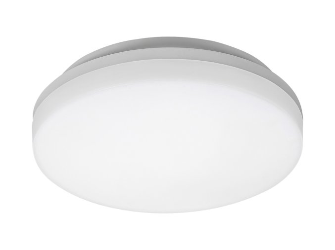 Bílé stropní LED svítidlo s pohybovým čidlem Zenon 280mm 24W IP54 CCT