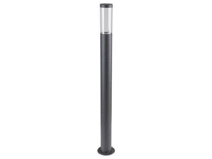 Antracitový zahradní sloupek Katowice pro žárovku GU10 80cm