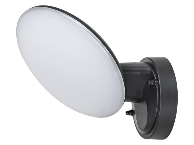 Černé fasádní LED svítidlo Varna 12W IP54