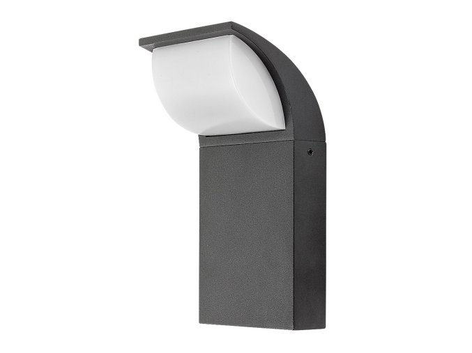 Černé fasádní LED svítidlo Hongkong 9W IP65