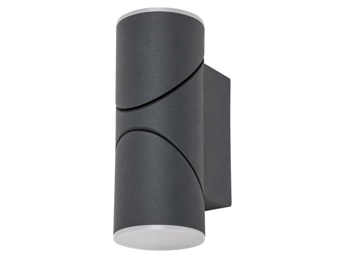Antracitové fasádní LED svítidlo Belfast 12,9W IP65