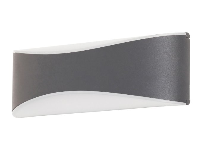 Antracitové fasádní LED svítidlo Birmingham 7W IP65