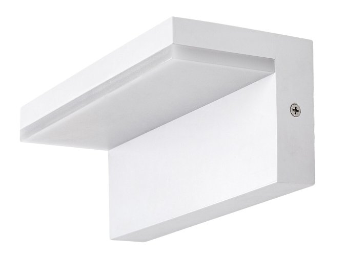 Bílé fasádní LED svítidlo Zaragoza 10W IP54
