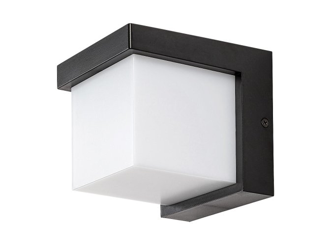 Černé fasádní LED svítidlo Andelle 10W IP54