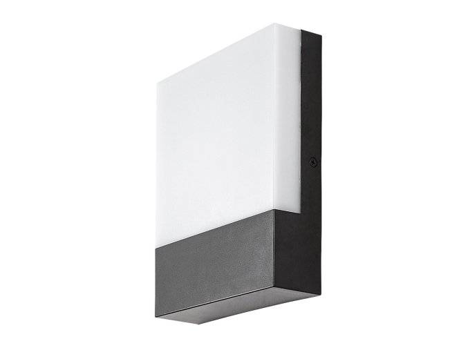 Černé fasádní LED svítidlo Gimone 10W IP44
