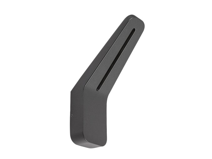 Antracitové fasádní LED svítidlo Ognon 8W IP54