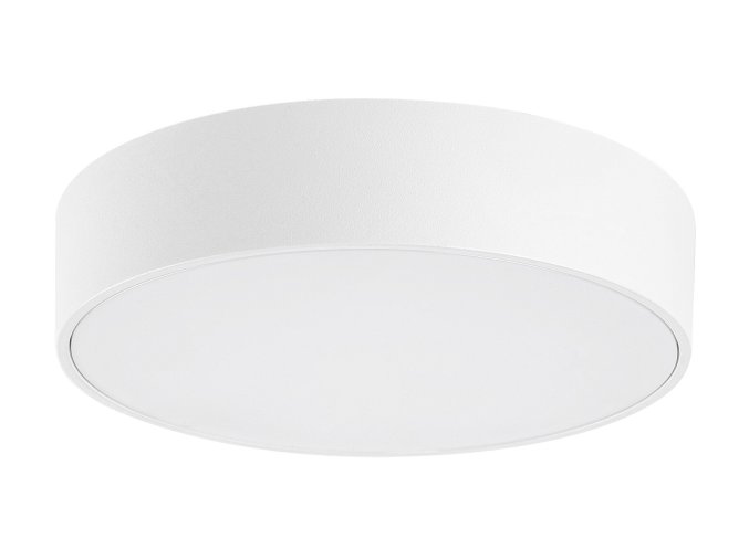 Bílé stropní LED svítidlo Tartu kulaté 175mm 18W IP44 CCT