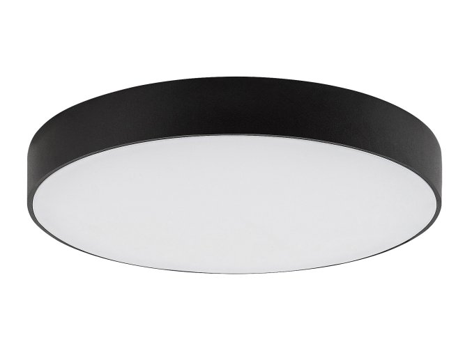 Černé stropní LED svítidlo Tartu kulaté 300mm 24W IP44 CCT