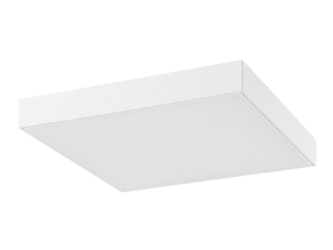 Bílé stropní LED svítidlo Tartu hranaté 300x300mm 24W IP44 CCT