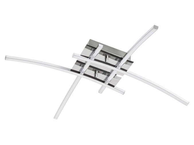 Chromové stropní LED svítidlo Alexis 665mm 24W