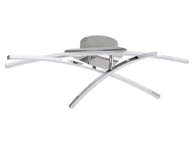 Chromové stropní LED svítidlo Alexis 585mm 21W