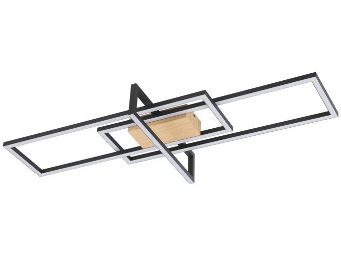 Černé stropní LED svítidlo Ashton 1000mm 35W