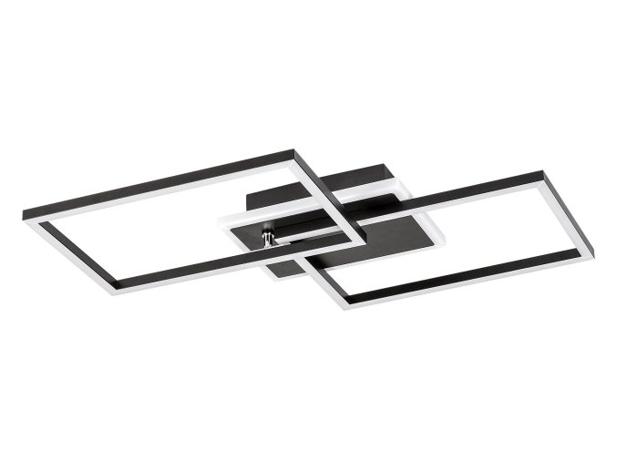 Černé stropní LED svítidlo Athelstan 500mm 40W